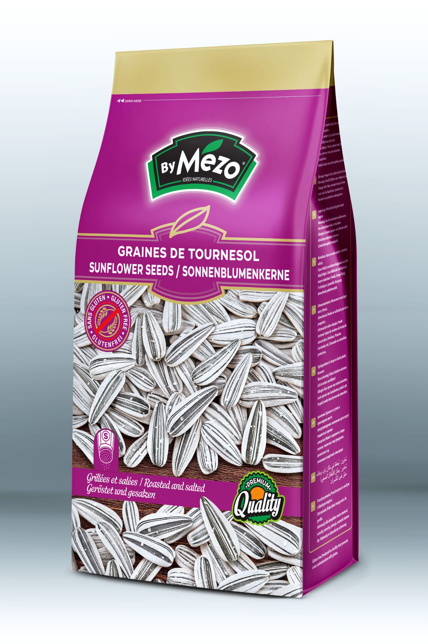 white roasted and salted